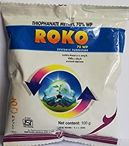 See full amazon price history chart for ROKO 100GMS (THIOPHANATE Methyl 70% WP) 100GMS ROKO 100GMS (THIOPHANATE Methyl 70% WP) 100GMS (B0C85T2PZH) Amazon Price History, Amazon Price Tracker