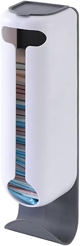 KINGOU Soporte para bolsas de comestibles de cocina, organizador de bolsas de plástico para cocina, dispensador de bolsas de plástico viejas, ahorro