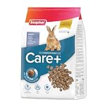 Beaphar - Care+® Rabbit Food 1.5kg - All-in-one super-premium rabbit food Prevents selective feeding High fibre & prebiotics to support digestion - No added sugar/colours - From 10 months to 6 years