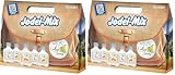 Alpenschnaps Steinbeisser Jodel-Mix Tasche (12 x 0,02 L) – Geschenkset mit 3 Sorten Obstschnaps – Williamsbirne-, Marille- & Haselnuss Schnaps – in unverkennbarer Tasche aus Karton, 33 & 35% Vol.