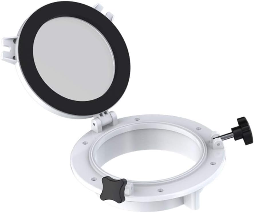 DASNTERED Boat Portlight – 21CM Round Porthole Ship Daylighting Window ...