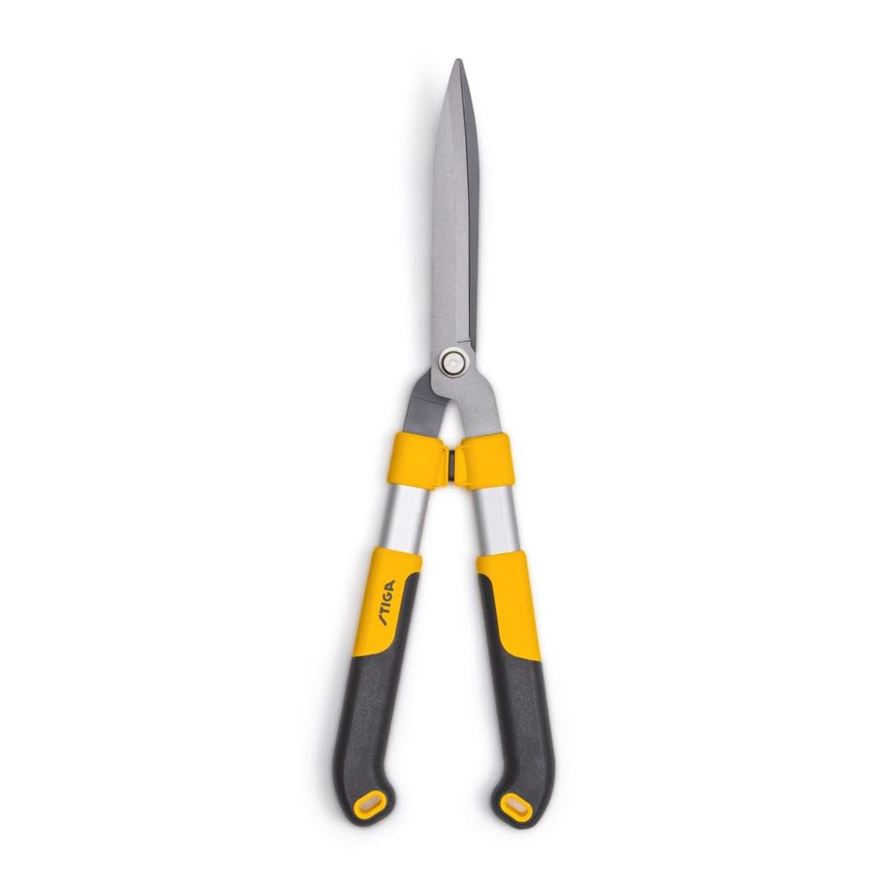 Yellow Stiga Manual Hedge Shear Hedge Shears