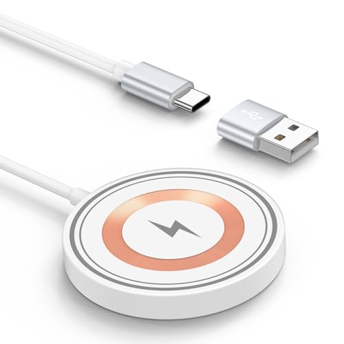Magnetic Wireless Charger for Google 10A Fast Charging Pad for Pixel 10 Pro XL/10 Pro Fold/10 Pro/9A/9 Pro XL Fold/8A/7A 15W Android Magnet Charger Charging Stand Compatible Samsung S26 Ultra S25 FE