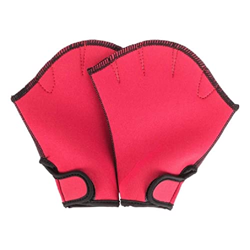 1 Par De Guantes De Natación para El Agua Paleta De Fitness Acuático Manopla Sin Dedos Guantes para Herramientas De Mano para Entrenamiento De Resistencia A La Natación Guantes De Natación De