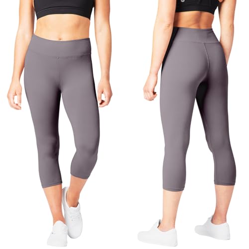 Image of SATINA High Waisted Leggings for Women - Comfortable and Stretchy in Versatile Sizes and Colors