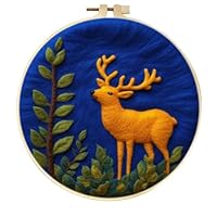 Amazon.co.jp: 羊毛フェルトキット 動物 鹿 ニードル フェルト