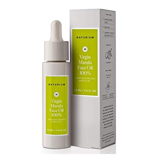 Virgin Marula Face Oil 100% With Unrefined Organic Marula Oil - 1oz, Lighweight, Deep Moisture, Rich in Omegas and Antioxidants Oil for the Face by Naturium