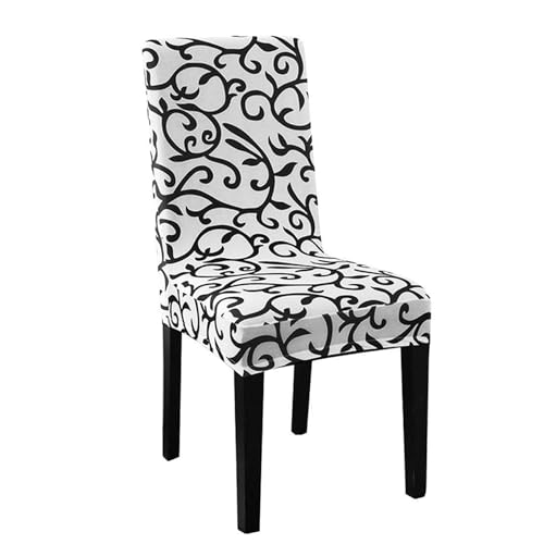 Couverture de chaise extensible lavable pour rénover et protéger vos sièges - 8