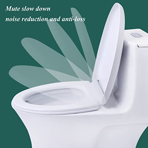 Abattant WC à fermeture douce équipé de charnières antidérapantes - 4