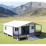 High Tech Space Pod Modulare Villa – Modernes Designgebäude für malerischen Rückzugsort | Kapselhaus mit Glaswand für Hotelgebrauch | Luxuriöse isolierte winzige Haushülle
