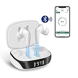 Maihear 2 in 1 Bluetooth and Rechargeable OTC Hearing Aids with APP Control for Seniors Adults, Hearing Amplifier Sound Device with Noise Cancelling 1 Pair
