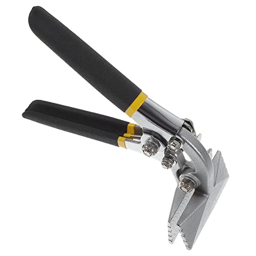 STOBOK Metal Bender Tool Hand Seamer for Metal Bending Flattening Lightweight Heat Treated Construction Straight Jaw Design for Precision Tight Spaces
