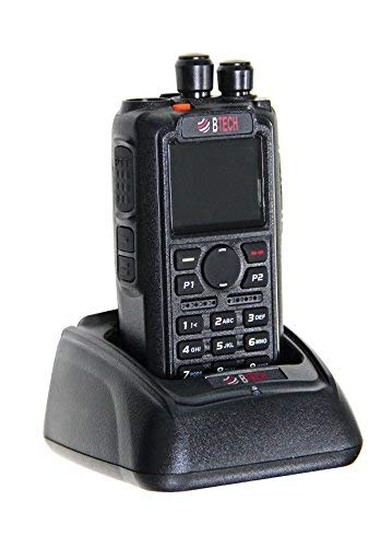 Btech Dmr-6X2 (Dmr And Analog) 7-Watt Dual Band Two-Way Radio (136-174Mhz Vhf & 400-480Mhz Uhf), With Gps And Recording, Includes Full Kit With 2 Batteries, Programming Cable, And More #TOP3