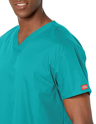 Image of Dickies EDS Signature Scrubs Tops for Women V-Neck Modern Classic Fit