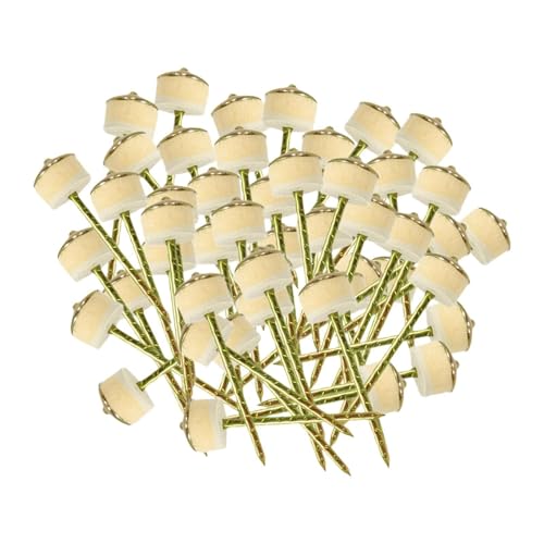 Qianly 50x Concrete Wall Nails, Masonry Nails, Professional, Hardware Nails Cement Nails, Total length 7.6cm