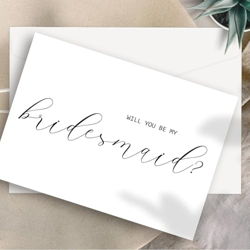 CDXHOME 14 PACK Bridesmaid Proposal Card Set |8 Will...