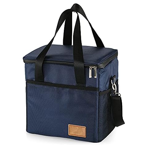 Aeike Cooler Bag Large Lunch Bag Capacity Insulated Bag Outdoor Picnic Food Delivery Carrier Bag 10/18/28/37/47L Cover