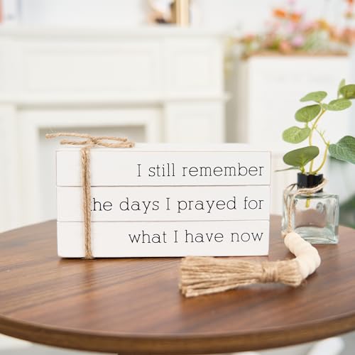 Decorative-Books-for-Home-Decor-Faux-Books-for-Table-DecorRustic-Farmhouse-Decor-Books-for-Shelf-Coffee-Table-Mantle-Decor-Fake-Books-with-Wood-Beads-String-I-Still Decorative Books for Home Decor Faux Books for Table DecorRustic Farmhouse Decor Books for Shelf Coffee Table Mantle Decor Fake Books with Wood Beads String I Still