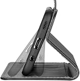 Etui kompatybilne z ALCATEL 1S (2020) 5028D 5028Y / 3L 2020/ 1V 2020 POKRYWA STOSUJ Flip Book Gel TPU Portfel Magnetyczny futerał Eco Skóra Kieszeń na karty Kieszeń na karty (czarny)