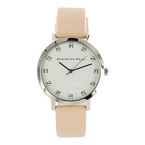 [�N���X�`�����|�[��]christianpaul ���f�B�[�X 35mm ���O�[ �N���X�^�� �V���o�[ �������� �s�[�` ���F ���U�[ �V�R��v SL03PCSV �r���v [���s�A���i]