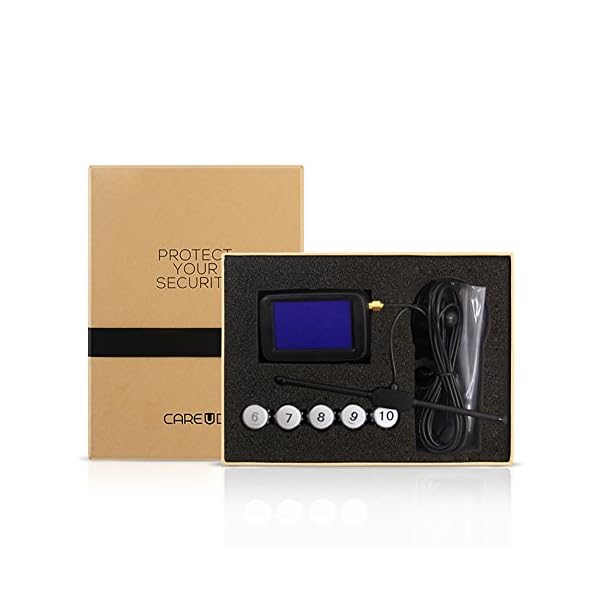 U901T Tire Pressure Monitoring System for Trucks with 6pcs External Sensors Real Time Monitoring Pressure and Temperature Vehicle Battery Testing Large LCD Display - Image 7