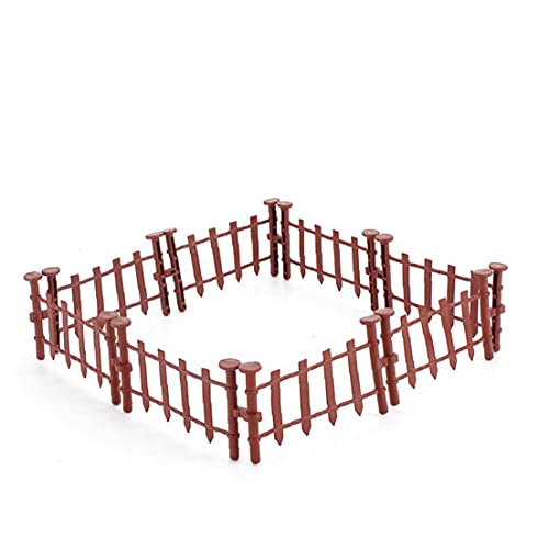 LjzlSxMF Kinder Bauernhof Spielzeug-Zubehör Bauernhof Model Set Simulation Bauernhof Szene Modell Kinder Puppenhaus… – Bild 8