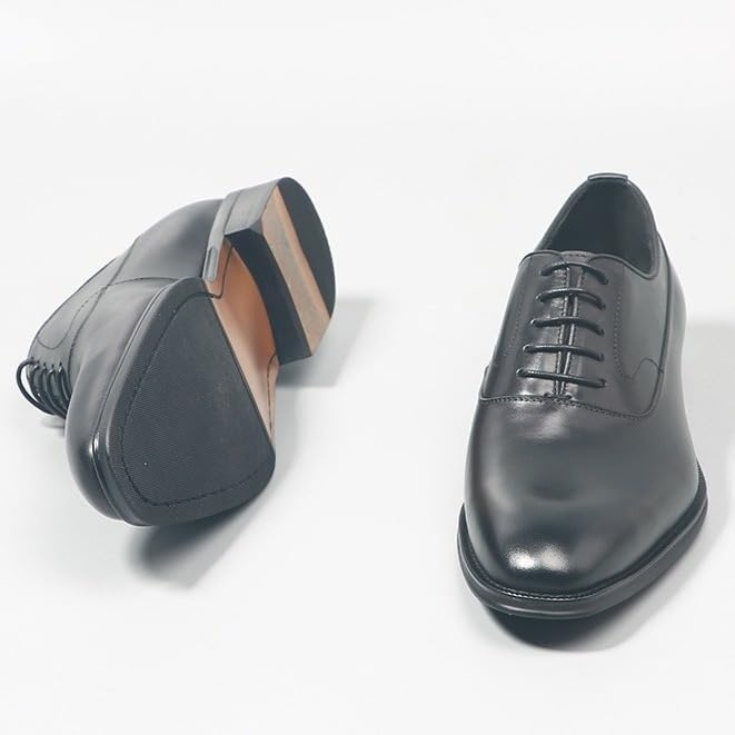 HBJWOV Men's Fashion Loafers Toe Shoes Fashion Loafers Dress Shoes Formal Classic Lace-up Oxfords for Men4