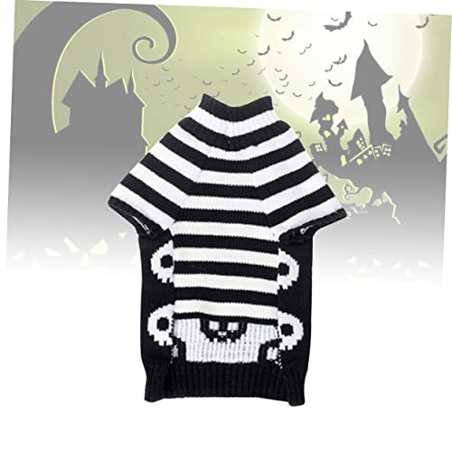 Pull d'hiver pour chiots BESPORTBLE en maille extensible | Pack de 3 vêtements