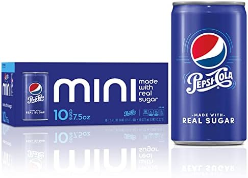 Pepsi Real Sugar Mini Cans, 7.5oz 10pk ​