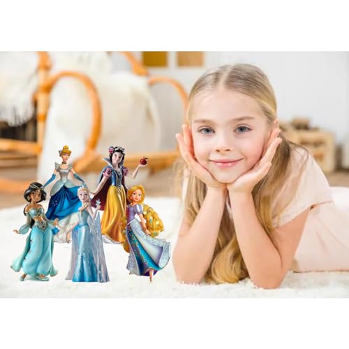 Doyomtoy Prinzessinnenfiguren, Kuchendekoration, Innenraumdekoration, Autodekoration, Geschenke für Kinder und Erwachsene, Sammlerstücke…