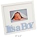It's a Boy Blue Text Wooden Photo Frame Gift By Haysom Interiors