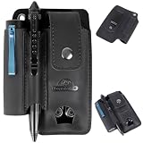 Topstache Leather Multitool Sheath with Belt Clip - Leather ...