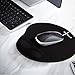 immagine 4Anpollo Tappetino Mouse Ergonomico con Supporto per Il Polso, Tappetino per Mouse in Gel Confortevole, Tappetino Mouse Gaming Resistente - Nero