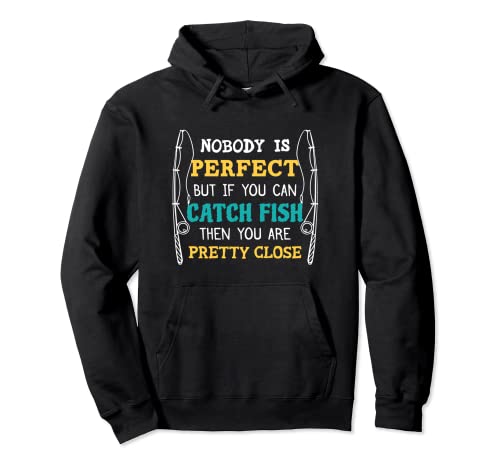 Regalos de pesca Papá & Marido Pescadores Funny Quote Gear Sudadera con Capucha