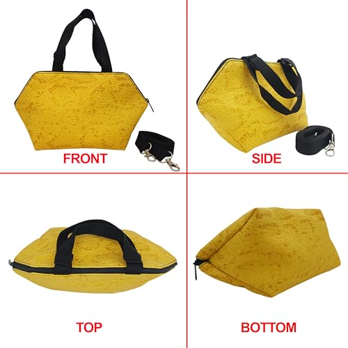 Sac à main trapézoïdal avec sangle nylon amovible 130 cm modèle Lo