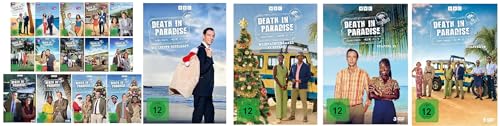 Bild: Death in Paradise - Staffel 1 - 14 + 4x Weihnachten - (Weihnachten unter Palmen+Der Weihnachtsgeist+Die letzte Botschaft+Weihnachtsm�nner) im Set - Deutsche Originalware [55DISKS] f�r 249,95 EUR (-4%) statt 259,95 EUR bei amazon.de