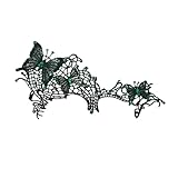 Generisch Máscara de encaje veneciano, antifaz sexy calado, elegante, máscara de mariposa, máscara de media máscara, para carnaval, cosplay, fiesta y baile de máscaras