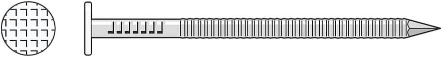 Simpson Strong-Tie S5SNDW5-5d 1-3/4" 14Ga 304SS Siding Nail White 5lb