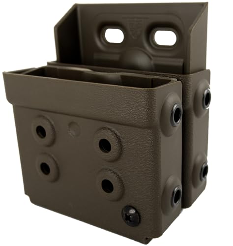 Zero9 Holsters - Model 4003 Standard Double Handcuff Case, Cuff Holder Compatible with Most Brands of Handcuffs (Ranger Green, Molle Lok)