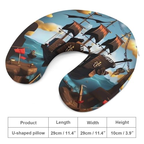 Almohada de viaje espuma viscoelástica tamaño único miniatura 2