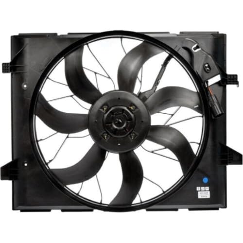 ZPLKKYGR Radiator Cooling Fan Assembly for Dodge for Durango 3.6L/5.7L 2011-2013,for Jeep for Grand Cherokee 3.6L/5.7L 2011-2013 & 6.4L 2012-2013 55038994AE 55038994AF