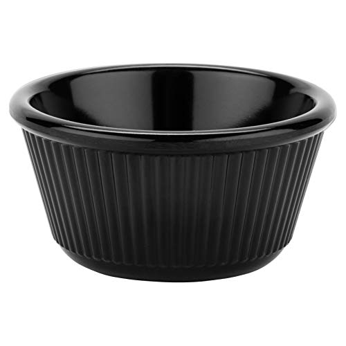 LIFVER 6 Oz Porcelain Ramekins Set Of 6 - Oven & Dishwasher Safe Souffle Bowls, Airy Blue