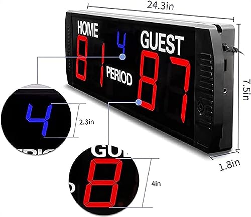 Marcador electrónico LED digital con 5 niveles de brillo miniatura 4