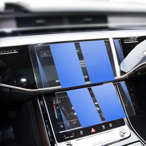 Verre trempé Audi A8 TT anti-lumière bleue protégeant l'écran des rayures