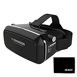 Akally 3D VR Headset Glasses Virtual Reality Mobile Phone 3D Movies for iPhone 6s/6 Plus/6/5S/5C/5 Samsung Galaxy S5/S6/Note4/Note5 & Other 4.7
