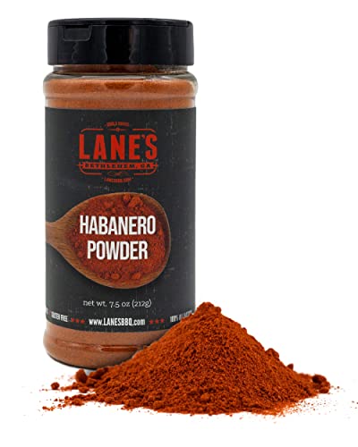 Lane's Habanero Powder - Premium All Natural Ground Habanero Pepper