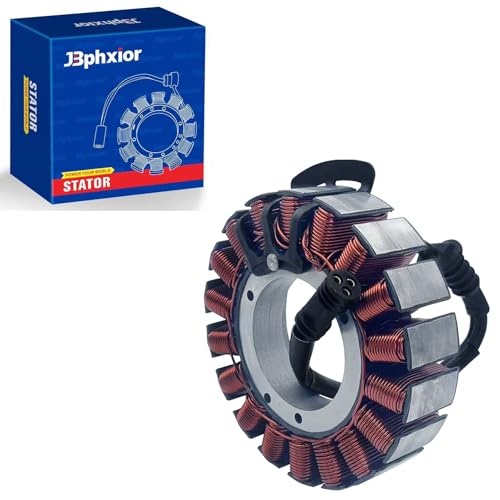 JBphxior Stator Fit for Harley Davidson Road King 17-22,Road Glide 17-22, Street Glide 17-22, Electra Glide 19-22, Softail 18-22,Freewheeler 17-22,Tri Glide Ultra 17-22,OEM 29900042