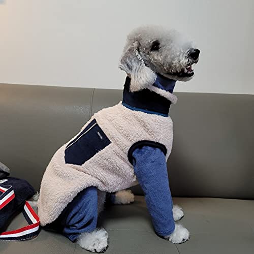 Amazon | D DOGGY STAR イタグレ服 もこもこ ボアフリース ジップ