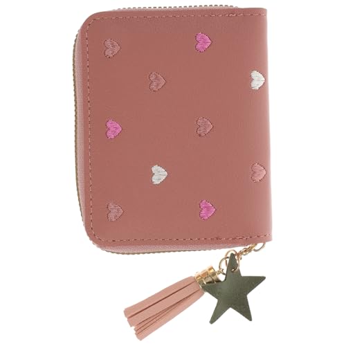 BESPORTBLE Cartoon PU Wallet for Women Cute Change Purse with Cards Holder Lightweight Durable Design for School Shopping Daily Use