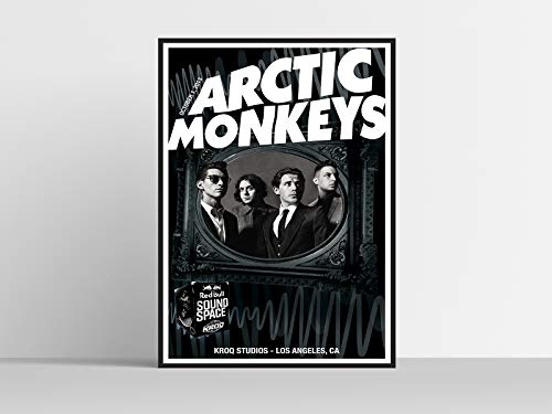Arctic Monkeys Band Poster | Arctic Monkeys Artwork | Rock Posters